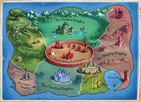 The Map Of The Land Of Stories Land Of Stories Books The Land Of Stories Story Map