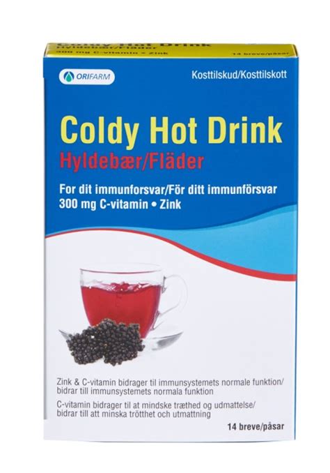 Köp Coldy Hot Drink Fläderbär dospåsar på apotea se