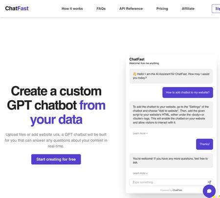 Chatfast Ai Tool Info Alternatives Popularity Sayhi Ai