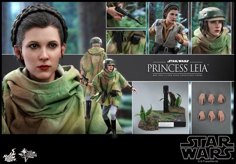 Hot Toys MMS 星際大戰六部曲絕地大反攻莉亞公主 Princess Leia 比例人偶作品