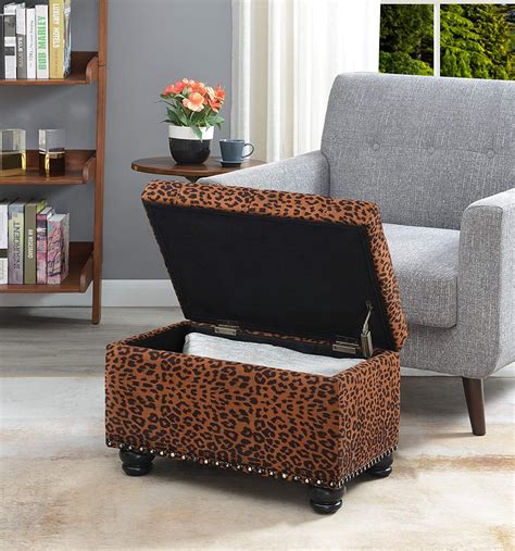 animal print ottoman 9
