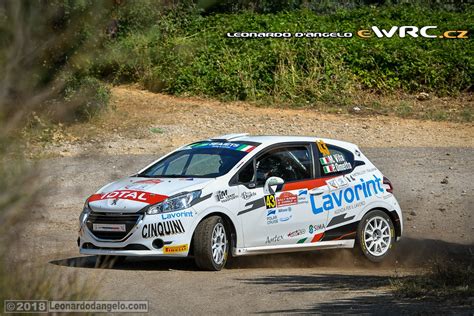 Vita Mattia Ometto Pietro Elia Peugeot 208 R2 Rally Di Roma