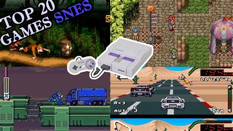 Top 20 Games SNES Os Melhores Jogos De Super Nintendo YouTube