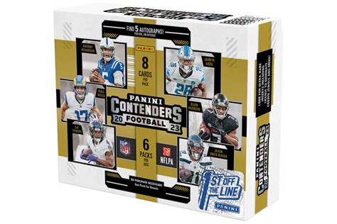 Panini Contenders Nfl Hobby Box Reviews And Checklist