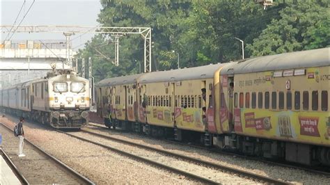 Furious Overtake Amritsar New Delhi Shatabdi Express Overtaking Jhelum