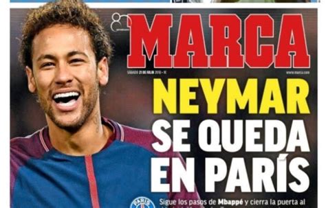 Neymar Se Queda En Par S Vinicius Es Presentado En Madrid Las Portadas