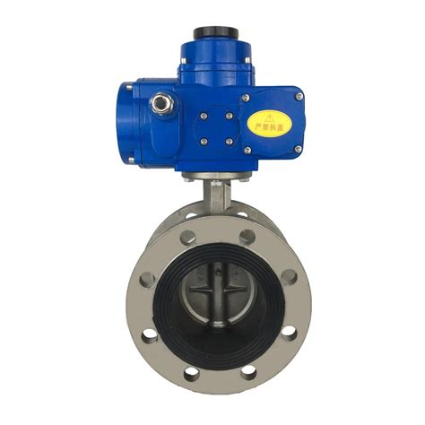 6 Inch Motorized Stainless Steel Butterfly Valve