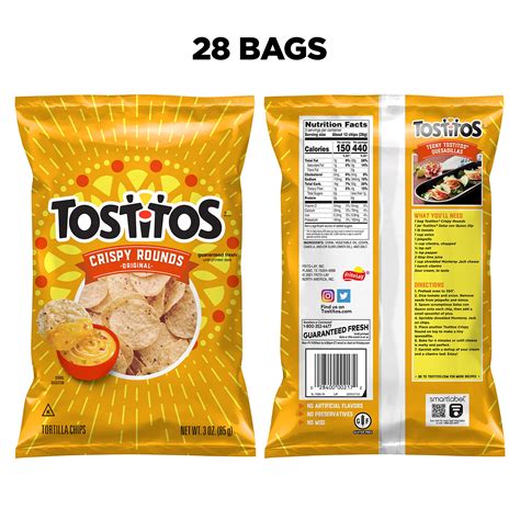 Tostitos Crispy Rounds Tortilla Chips 13 Oz Bag Ubicaciondepersonas