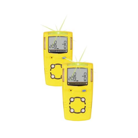 Detector de Gás Portátil GasAlert MicroClip XL e X3 O2 LEL CO