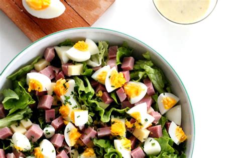 Recette De Salade Du Chef Au Jambon Oeuf Et Gruy Re