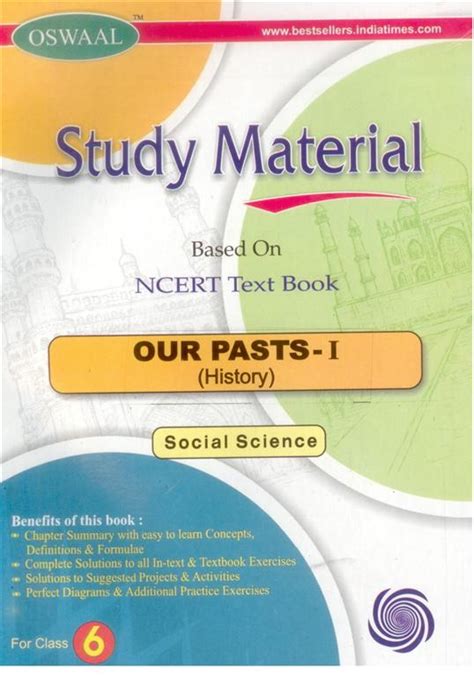 Oswaal Study Material Based On Ncert Textbook For Class 6 Our Past I