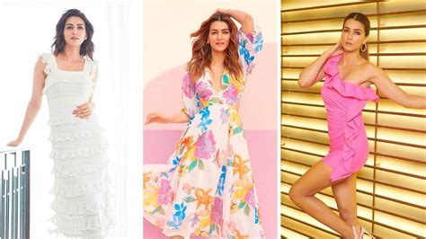 Kriti Sanon Makes Jaws Drop With Stunning Summer Dresses Check Out The Diva S Hot And Sexy