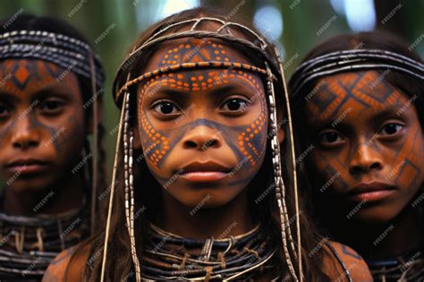 Premium Photo Women Of The Amazon Tribe