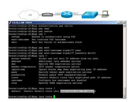 Config Setup PPPoE On Cisco Router YouTube