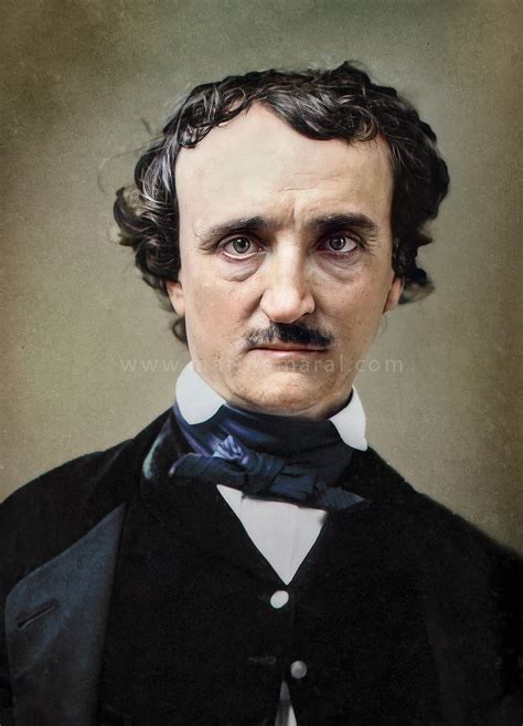 Edgar Allan Poe Edgar Allan Poe Colorized History Edgar Allan