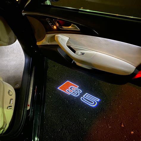 Audi S5 Logo Projectot Lights Nr19 Quantity 1 2 Logo Films 2 Door