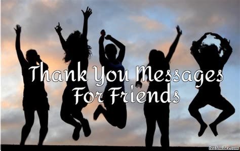 Thank You Messages To A Friend - Teal Smiles