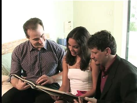 Hot Latina Shoves Two Guys Cocks Inside Her Tight Ass And Pussy And