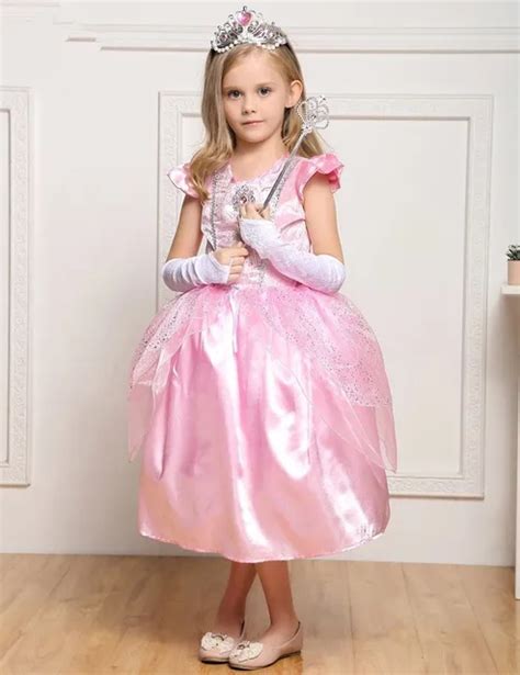 Buy Children Pink Dress Performance Wear Birthday