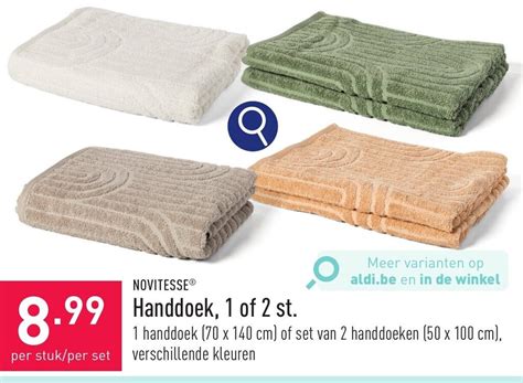 NOVITESSE Handdoek Promotie Bij ALDI