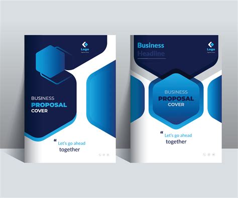 modelo de design de capa de proposta de negócios corporativos adequado