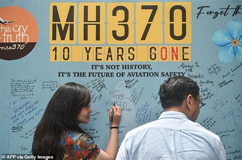 MH370 The Mystery That Stunned The World Ten Years On We Look At