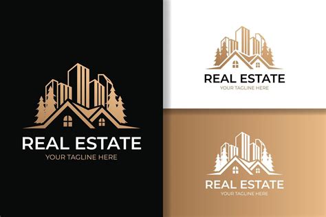 Luxury Real Estate logo design template 19157401 Vector Art at Vecteezy