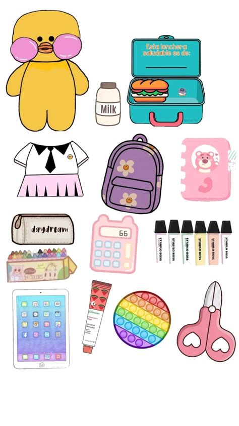 Fotos De Acessórios Para Paper Duck - Paper Duck Para Imprimir: 49+ Moldes De Roupas E Acessórios PDF