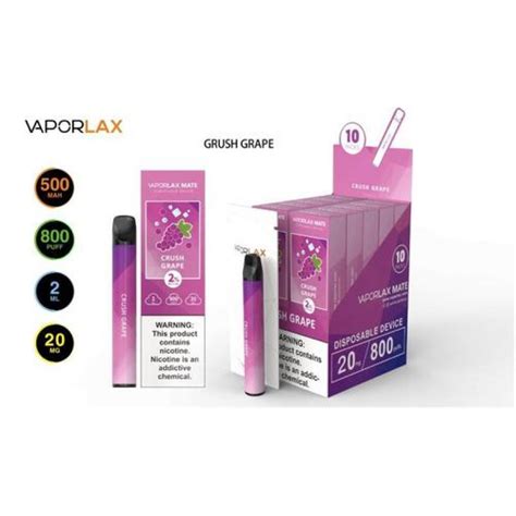 Vaporlax Mate Disposable Pod Device Puffs