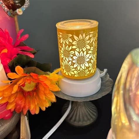 Gold Cracked Marble Mini Scentsy Warmer Artofit