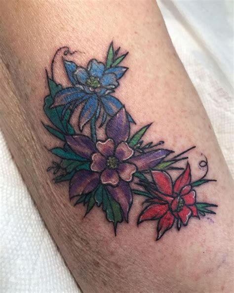 30 Pretty Columbine Tattoos You Will Love Style Vp Page 2