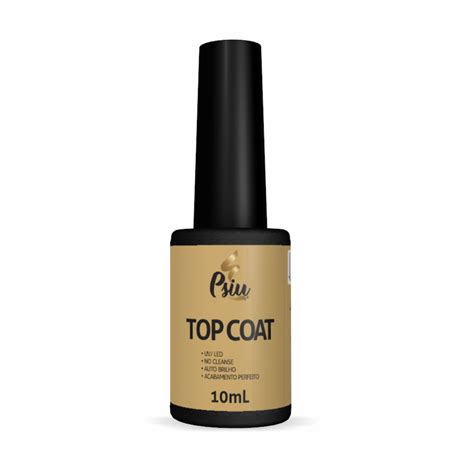 Psiu Top Coat Ml Usina Das Unhas