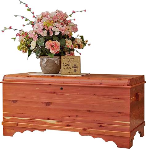 Buy Heirloom Aromatic Red Cedar Hope Chest With Waterfall Edge And