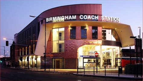 Birmingham coach station in Digbeth Birmingham U K. This is where I ...