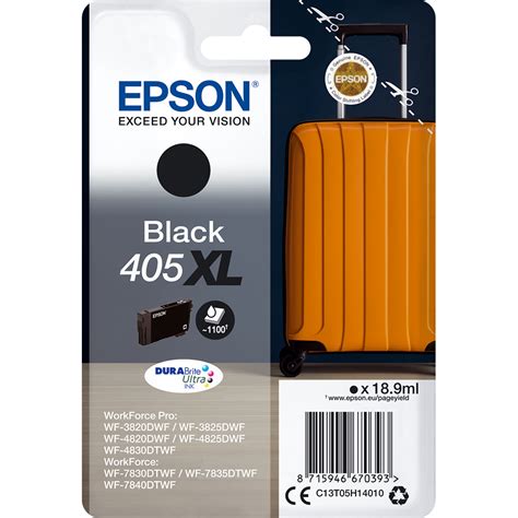 Original Epson 405XL Yellow High Capacity Ink Cartridge C13T05H44010