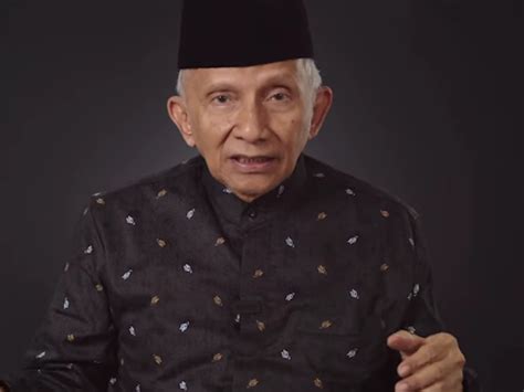 Amien Rais Buka Suara Soal Kasus Rempang Jangan Ada Gusur Gusur