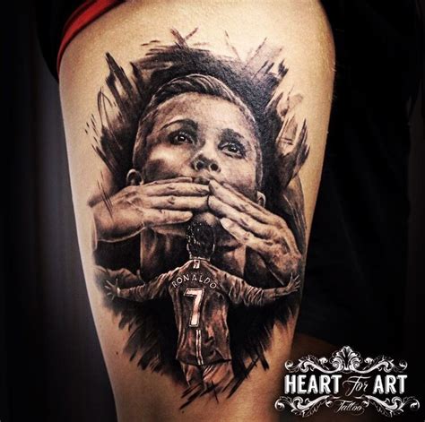 Cristiano Ronaldo Tattoo Cr7 Tatuajes Futboleros Tatuajes