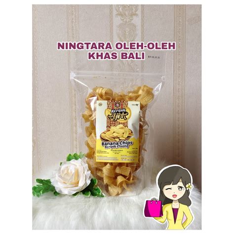 Jual Keripik Pisang Ajik Banana Chips Gr Leh Oleh Khas Bali