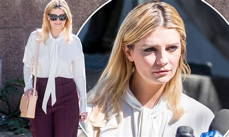 Mischa Barton Attends Court In LA For Revenge Porn Case Daily Mail Online