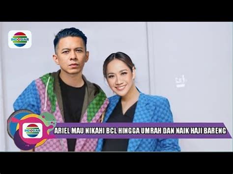 Sore Ini Heboh Ariel Noah Mau Nikahi Bunga Citra Lestari Hingga