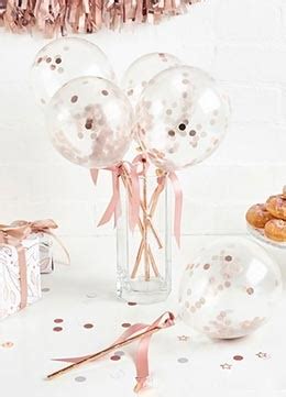 Luftballons Dekoration Pink Dots Partystore