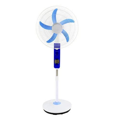 White Metal 12v Dc Solar Pedestal Fan At Rs 9270 In Chennai Id