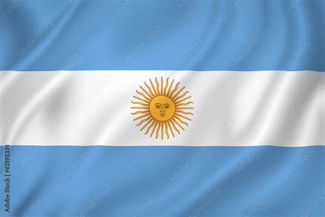 Argentina flag Stock Photo | Adobe Stock