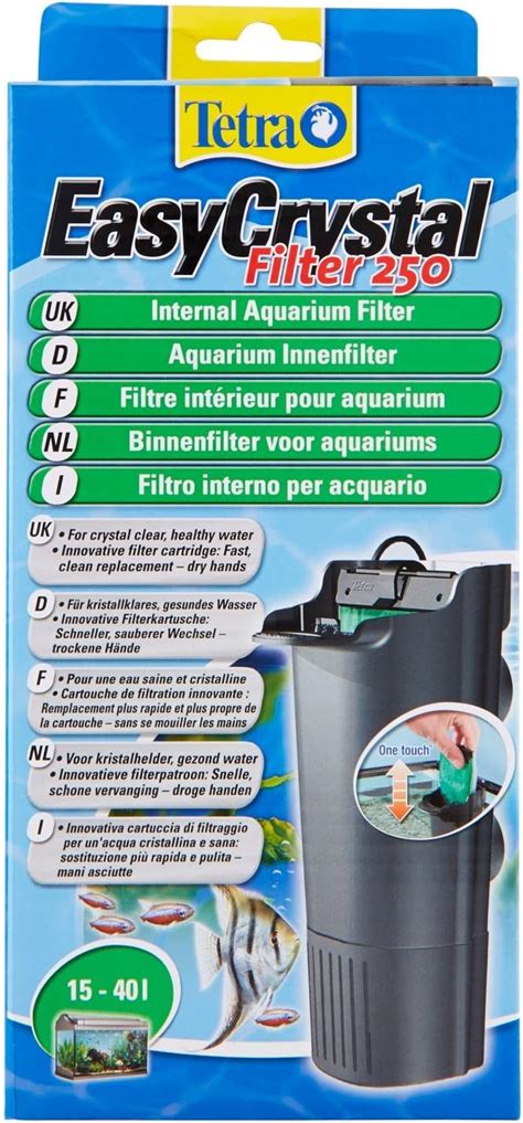 Tetra EasyCrystal 250 Filtre Intérieur pour Aquarium de 15 à 40L