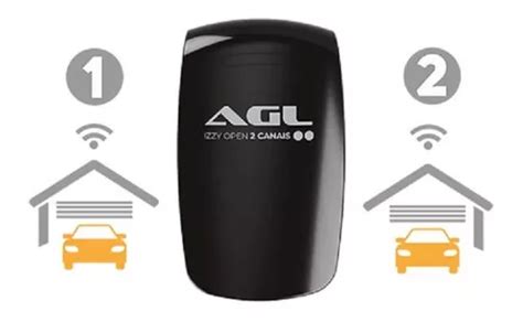 Módulo Garagem Izzy Open Agl 2 Canais Wifi Inteligente Parcelamento