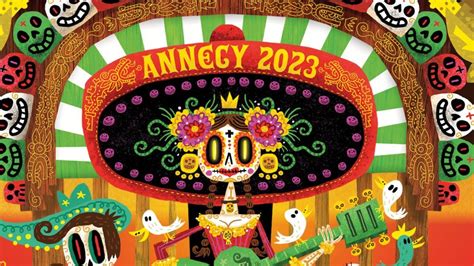 Annecy Revela El Póster De Su Edición 2023 Hecho Por Jorge Gutiérrez