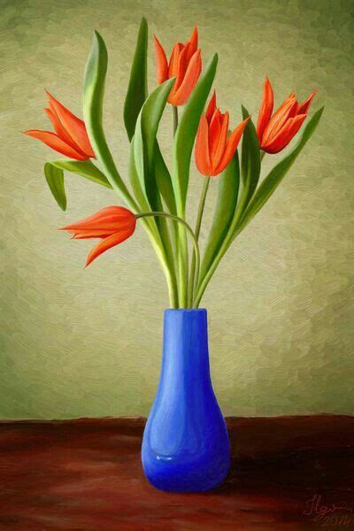 Pin By Serpil Serdar On Z Mr T Flowers In Vase Painting Flower Art