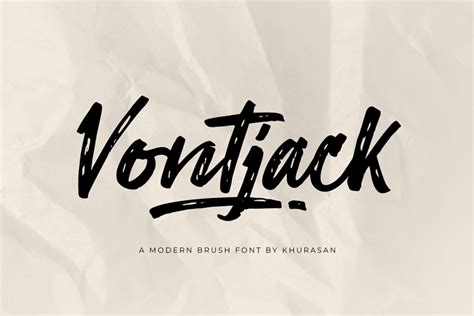 Vontjack Font Dafont