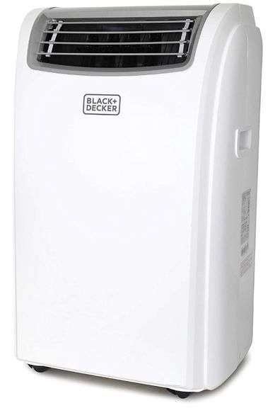 Blackdecker 12000 Btu Portable Air Conditioner With Heat And Remote Control White Metzger