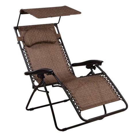 SummerWinds Oversized Zero Gravity Chair with Canopy | Gravity chair ...